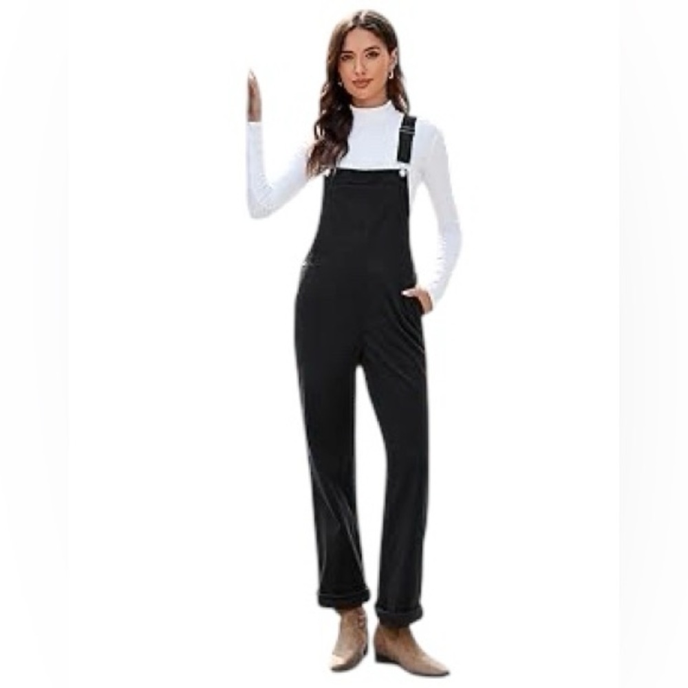 🆕 MITTOSHOP suspender Jumpsuit Size L